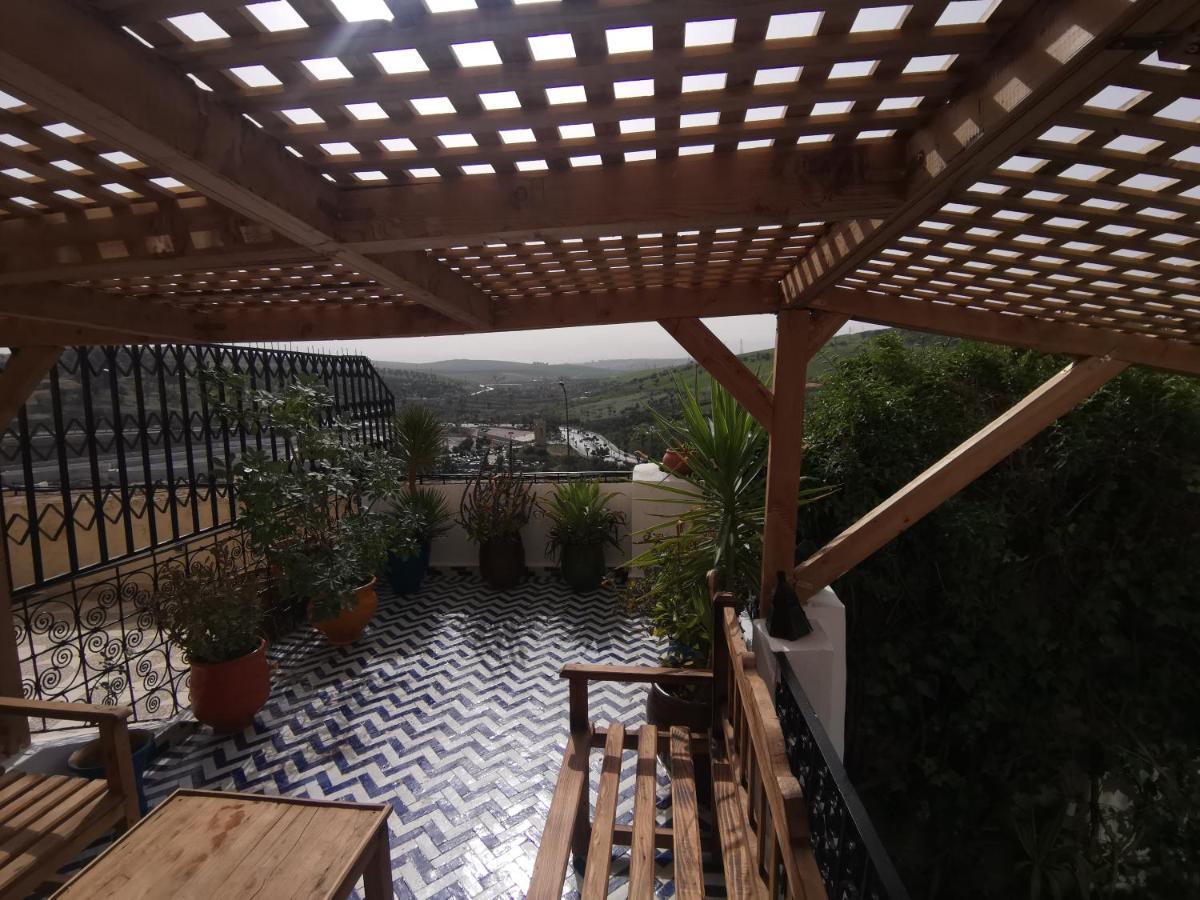 Appartamento Dar Ben Daoud Avec Piscine Et Terrasse Privee Fez Esterno foto