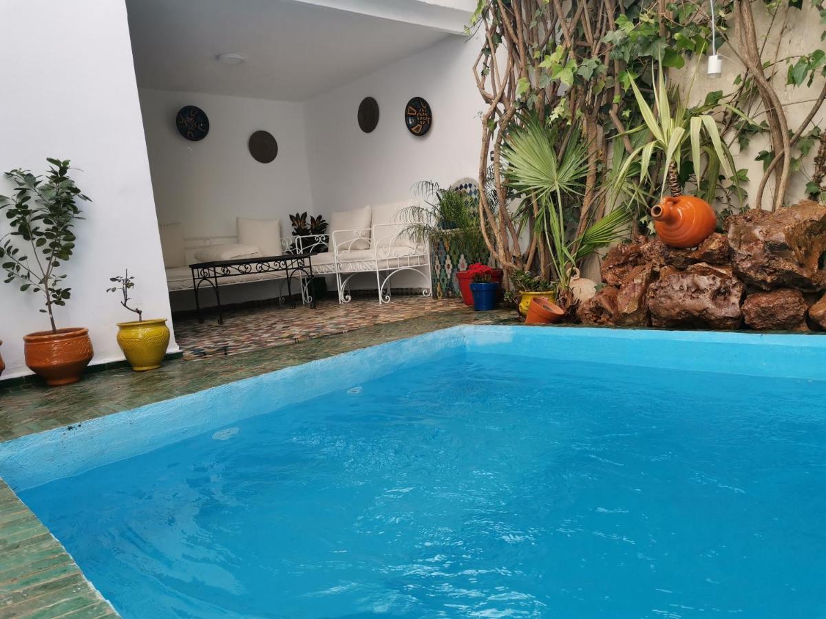 Appartamento Dar Ben Daoud Avec Piscine Et Terrasse Privee Fez Esterno foto